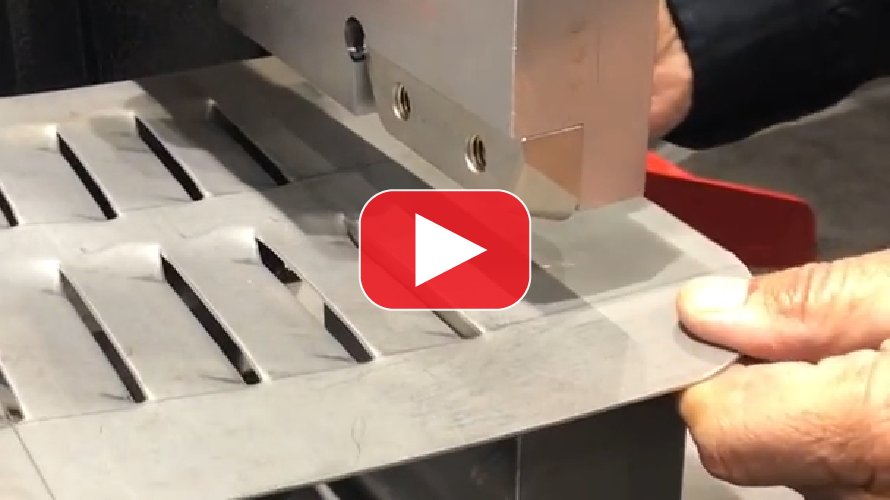 Louver Tooling Video Thumbnaim