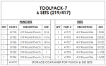Geka Minicrop Punch & Die Starter Kit (219/417) - Image 2