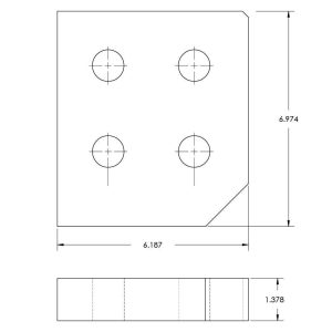 Ficep Upper Flat Bar Blade [A30417] - Image 1