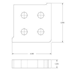 Ficep Upper Angle Blade [A30545] - Image 1