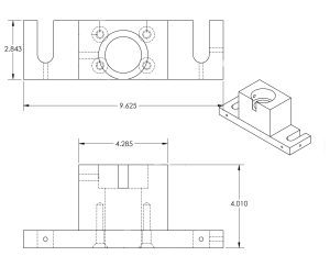 Pirahna 419 Die Block (Piranha #0240400)